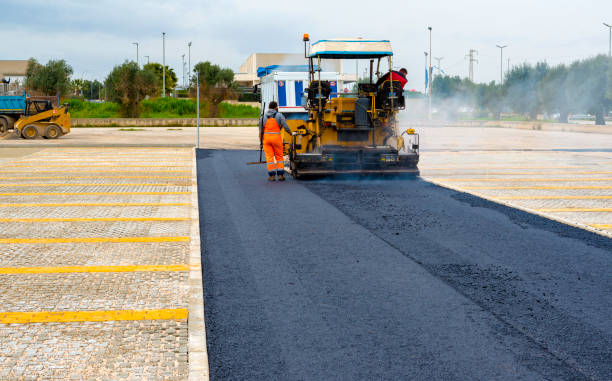 Permeable Paver Driveway in Dublin, TX